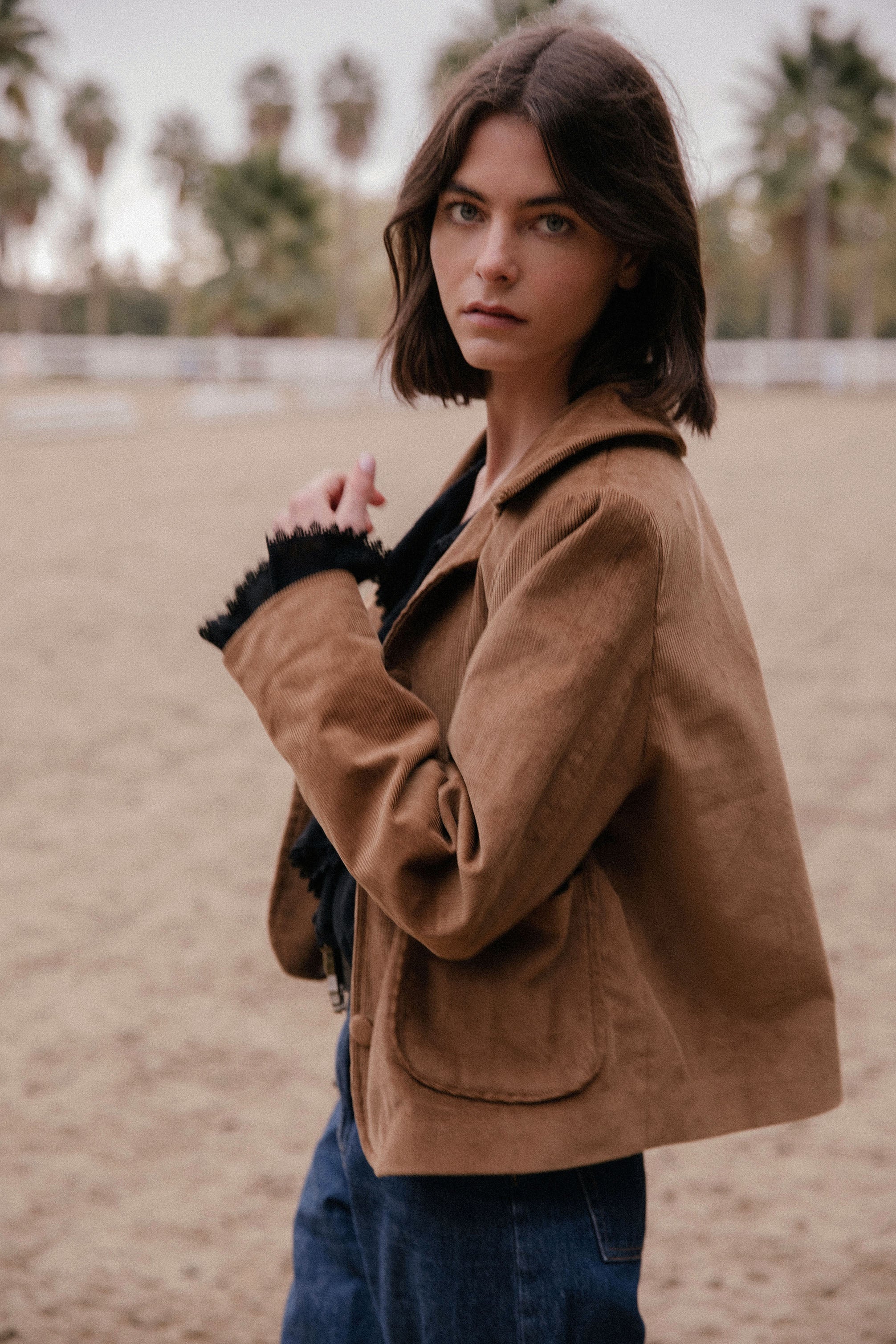 Chaqueta Eliana camel