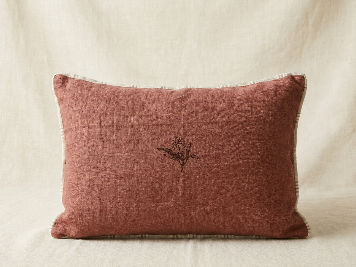 Funda de Lino Fuelle Marsala 60 x 40