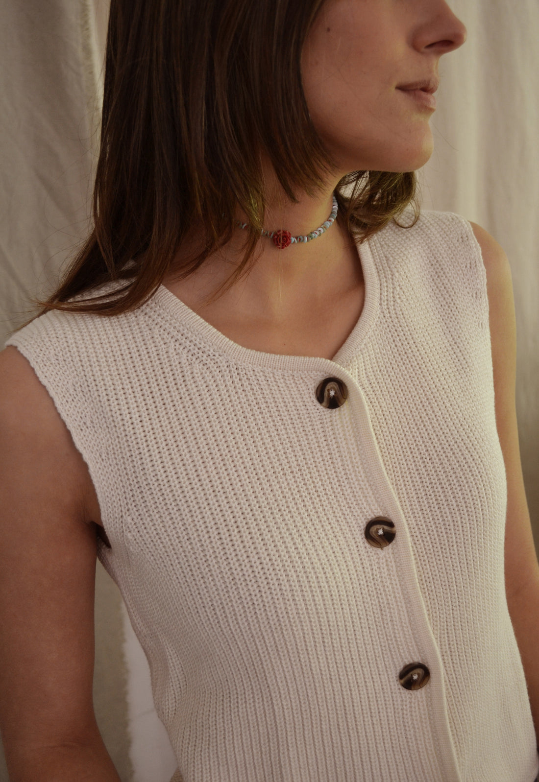 Gilet Marinha Blanco