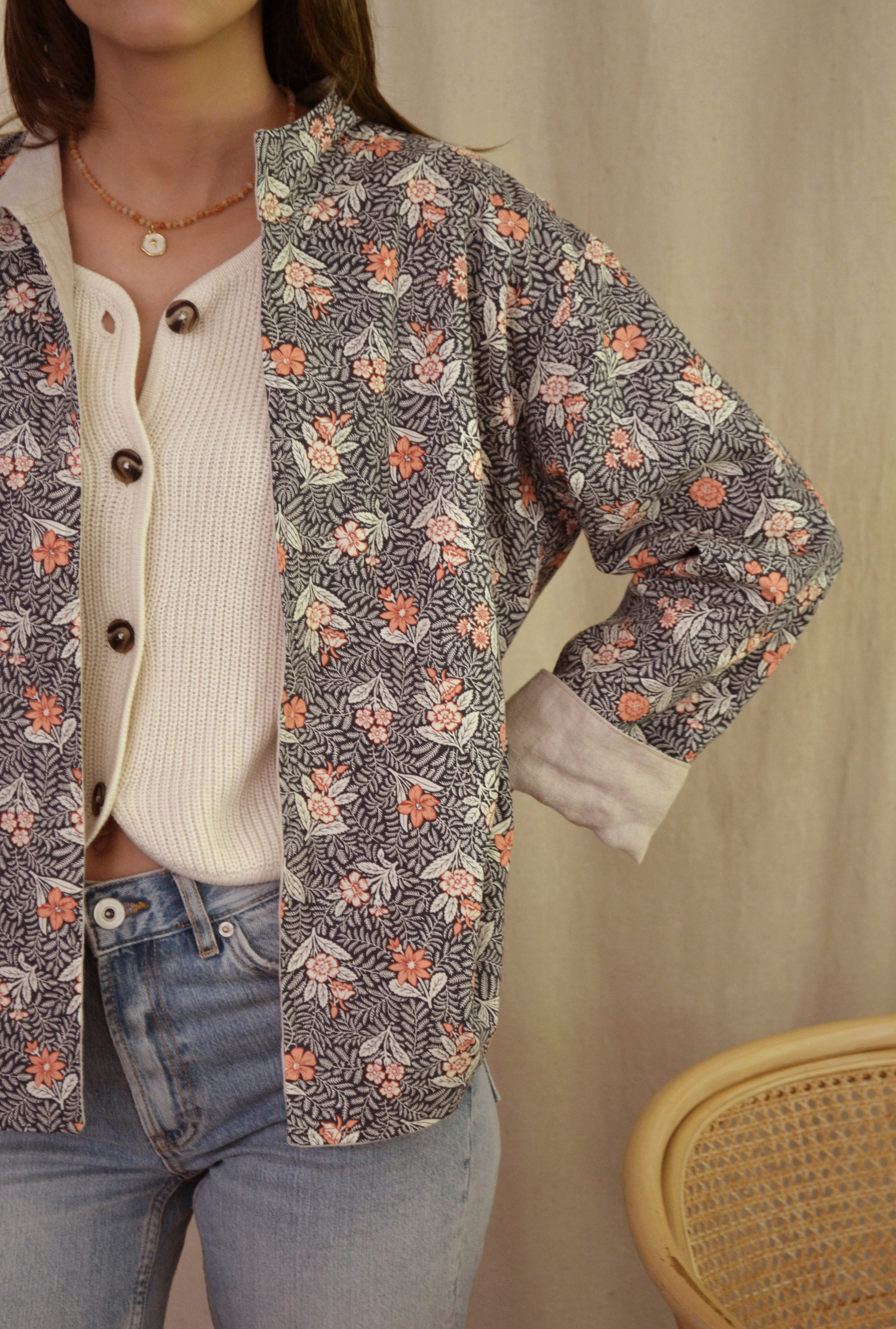 Chaqueta Ribeira Beige