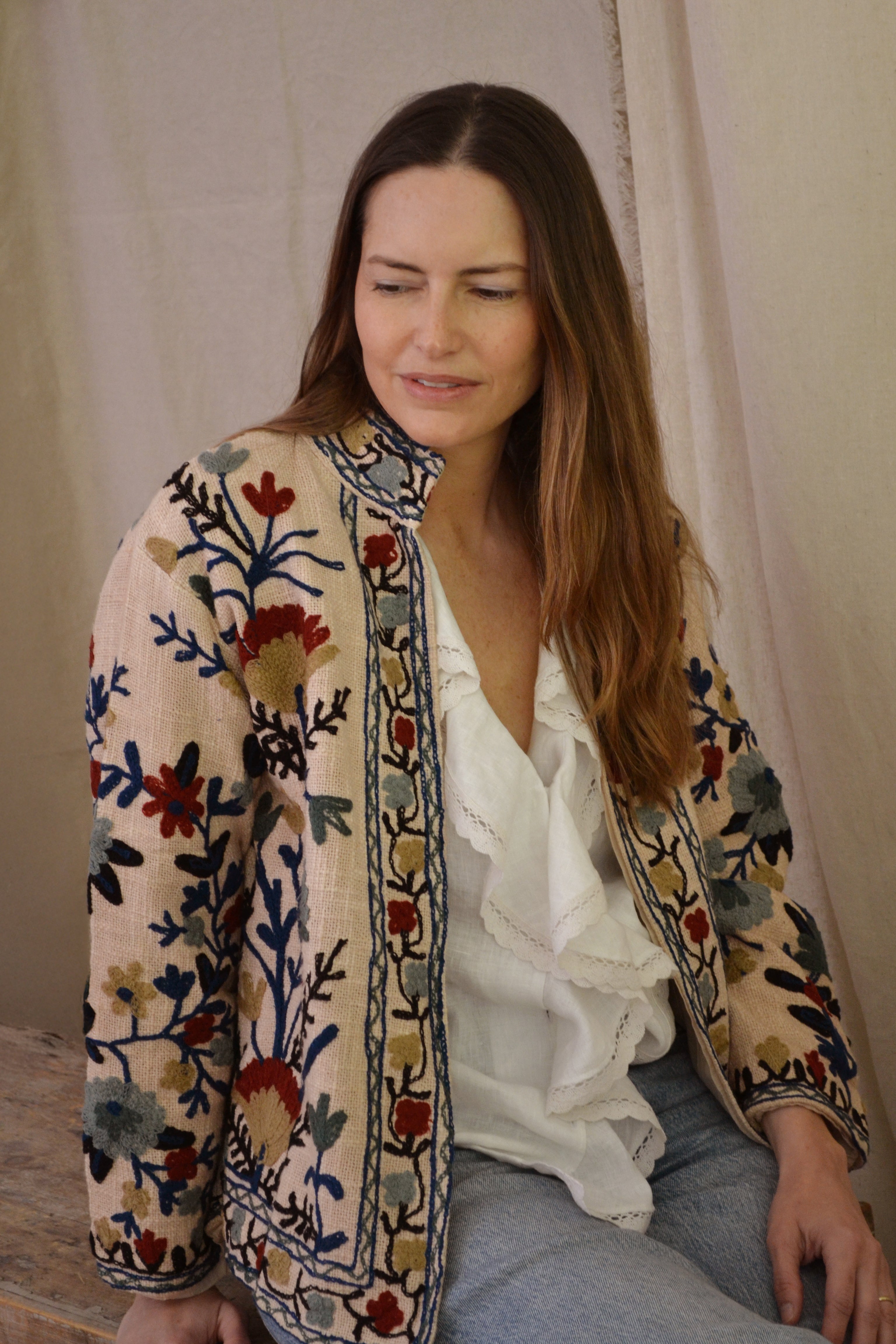 Chaqueta Suzani