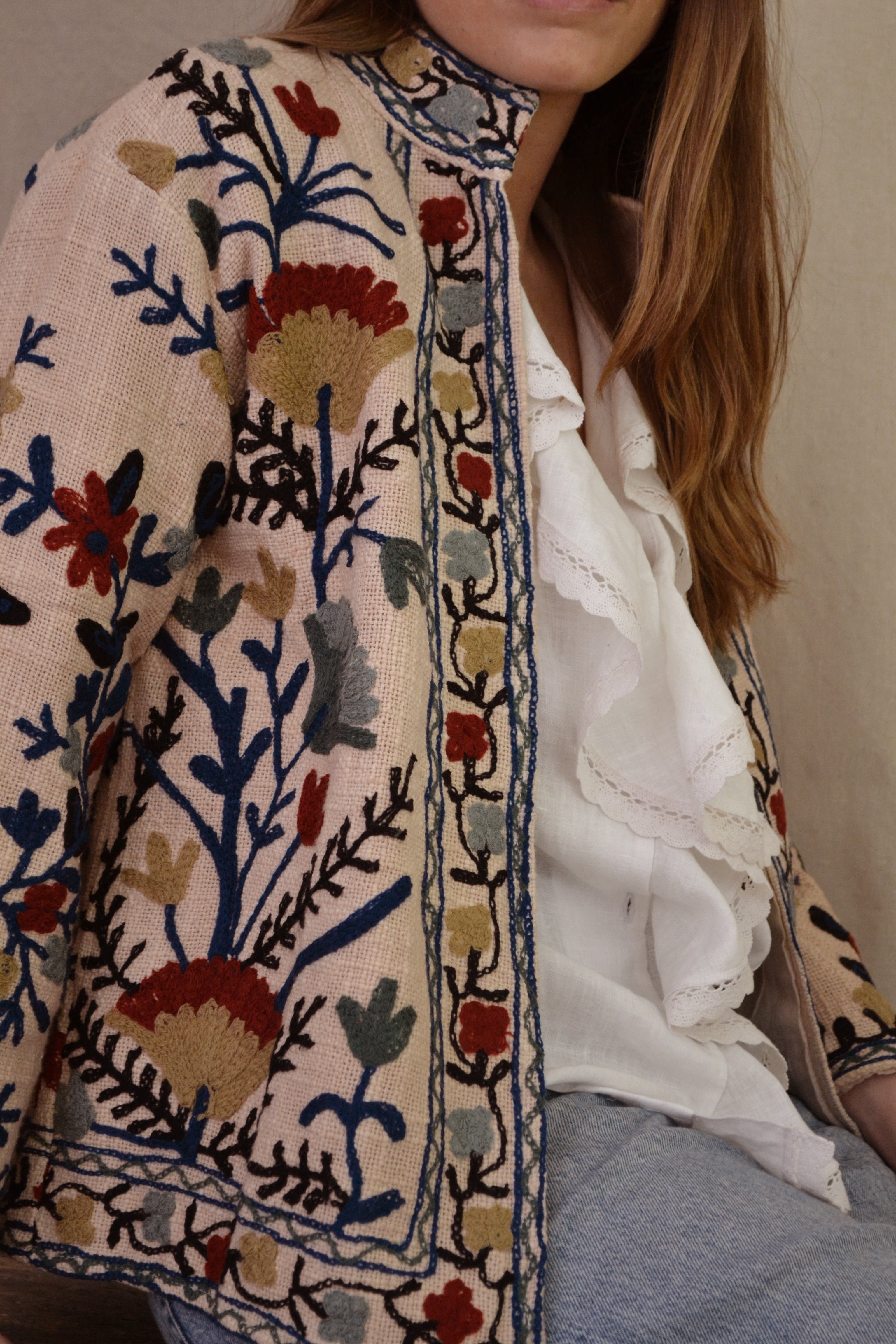 Chaqueta Suzani