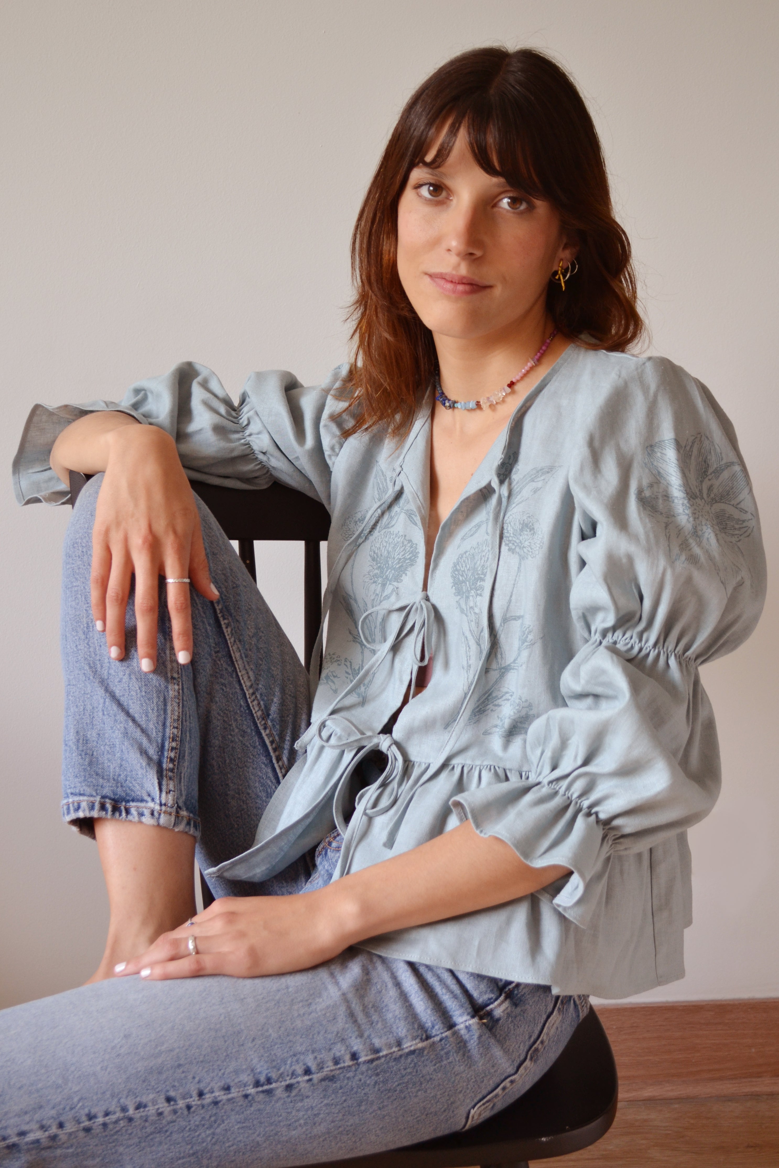 Blusa Adelina Azul