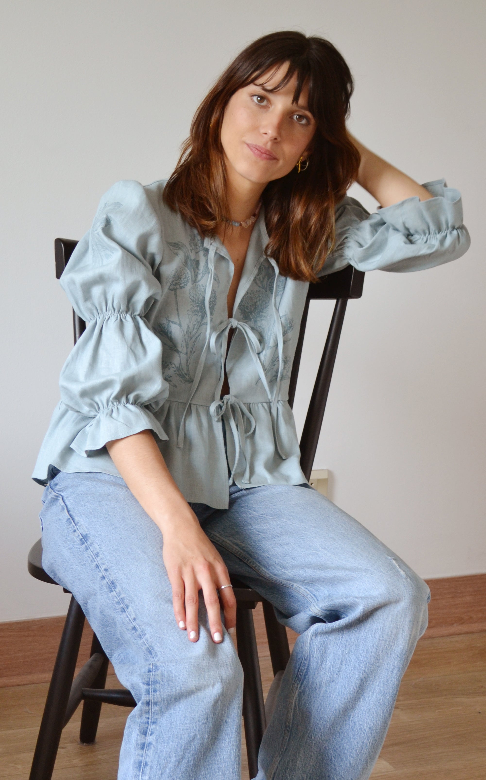 Blusa Adelina Azul