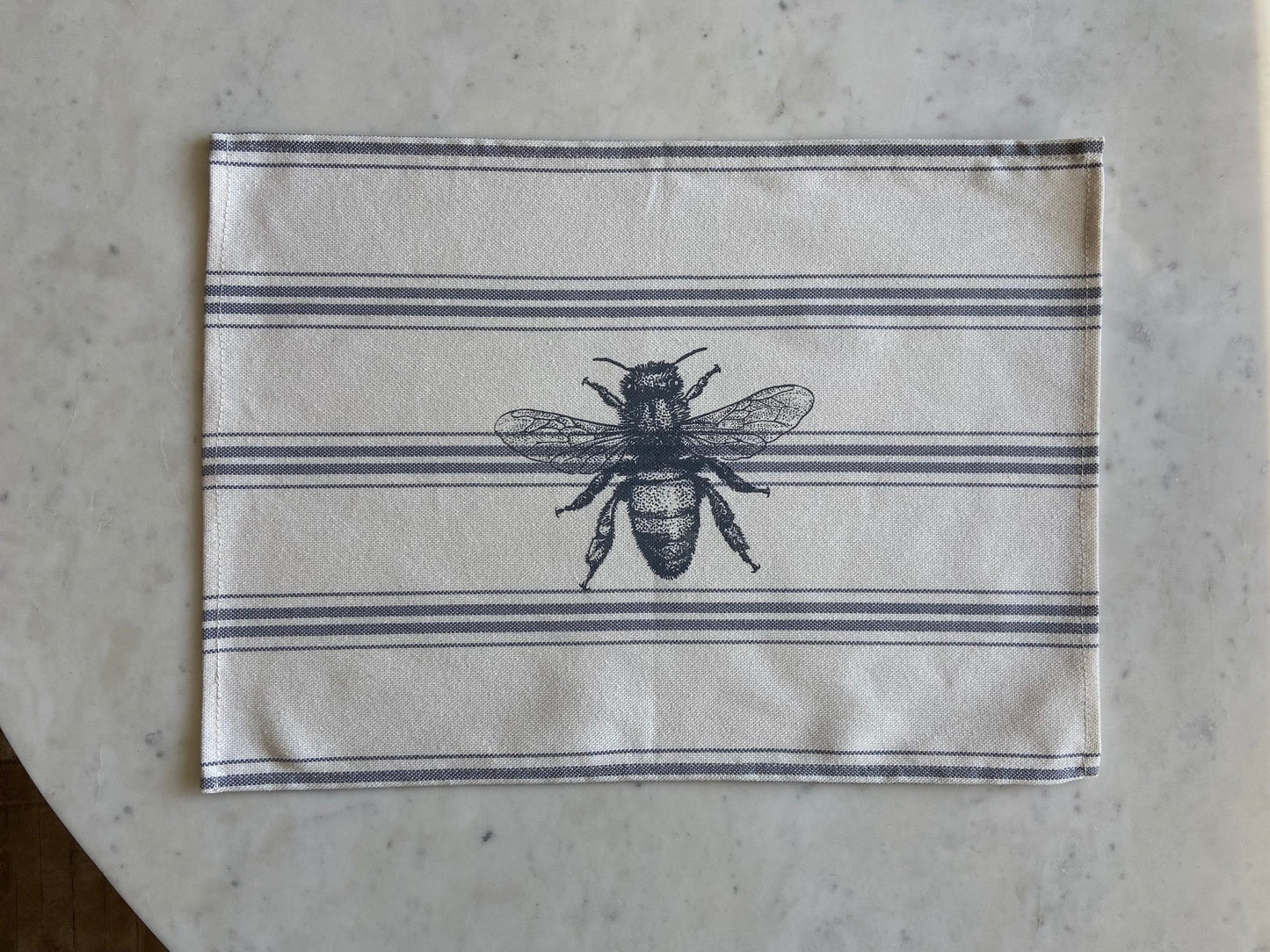 Pack Individual Sarlat gris Abeja y Libélula
