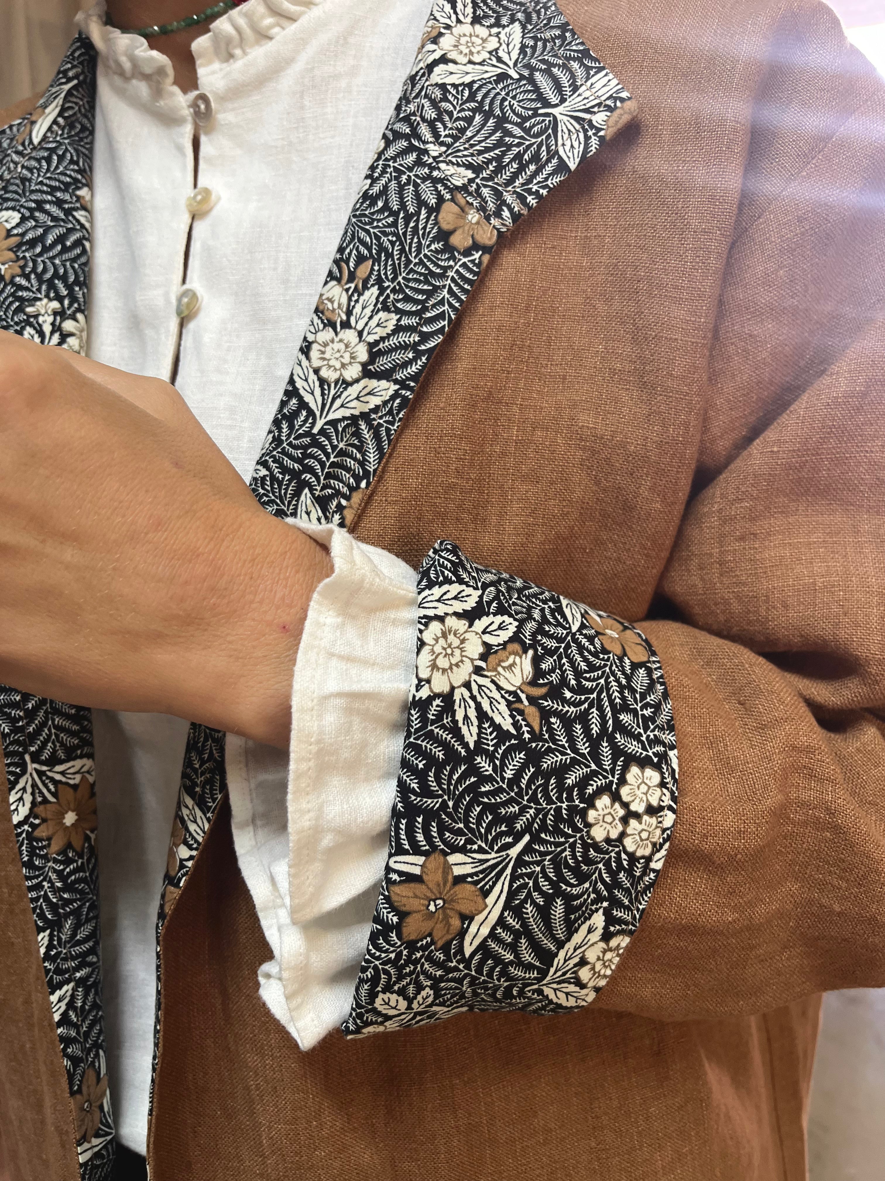 Chaqueta Ribeira Caramelo