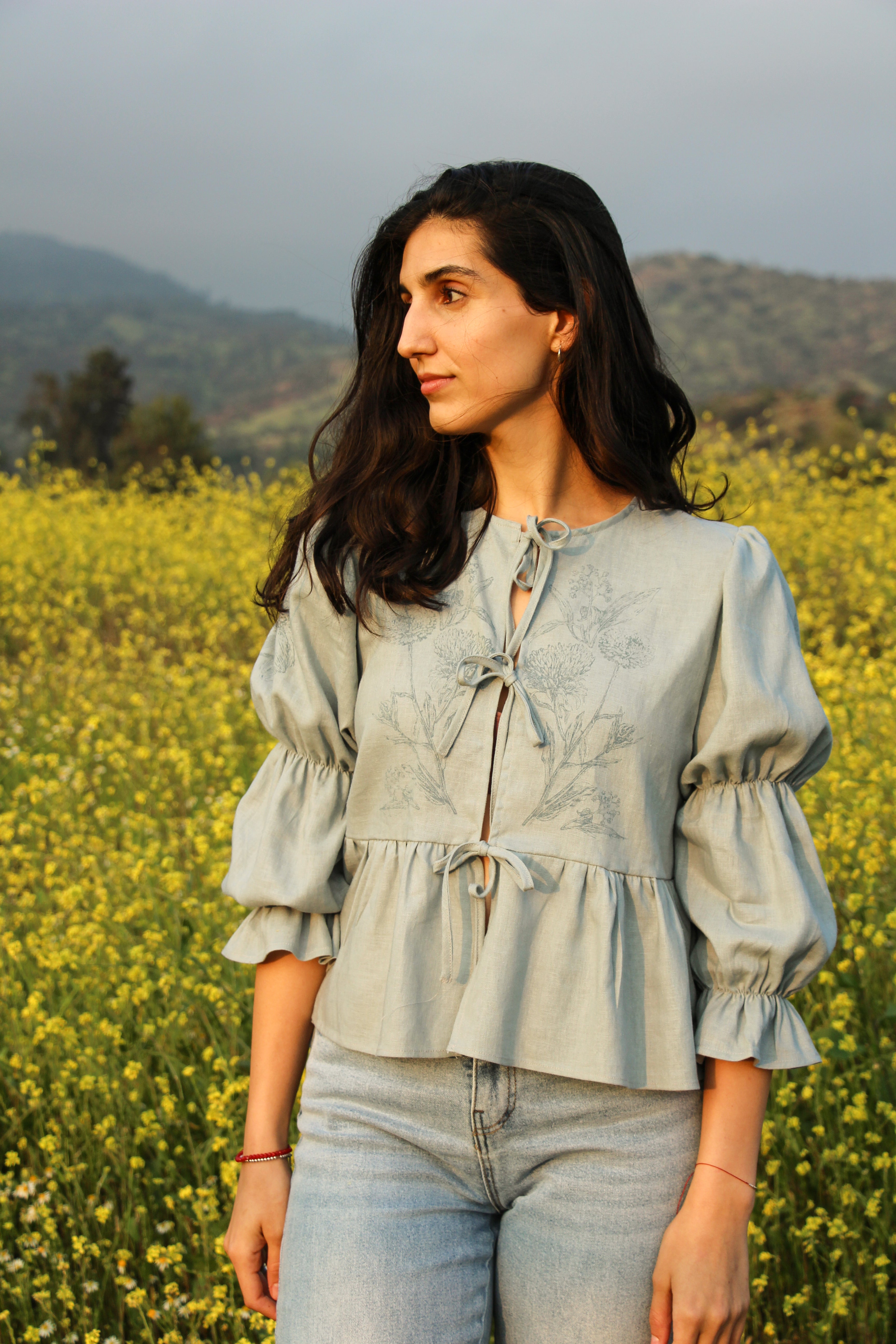 Blusa Adelina Azul