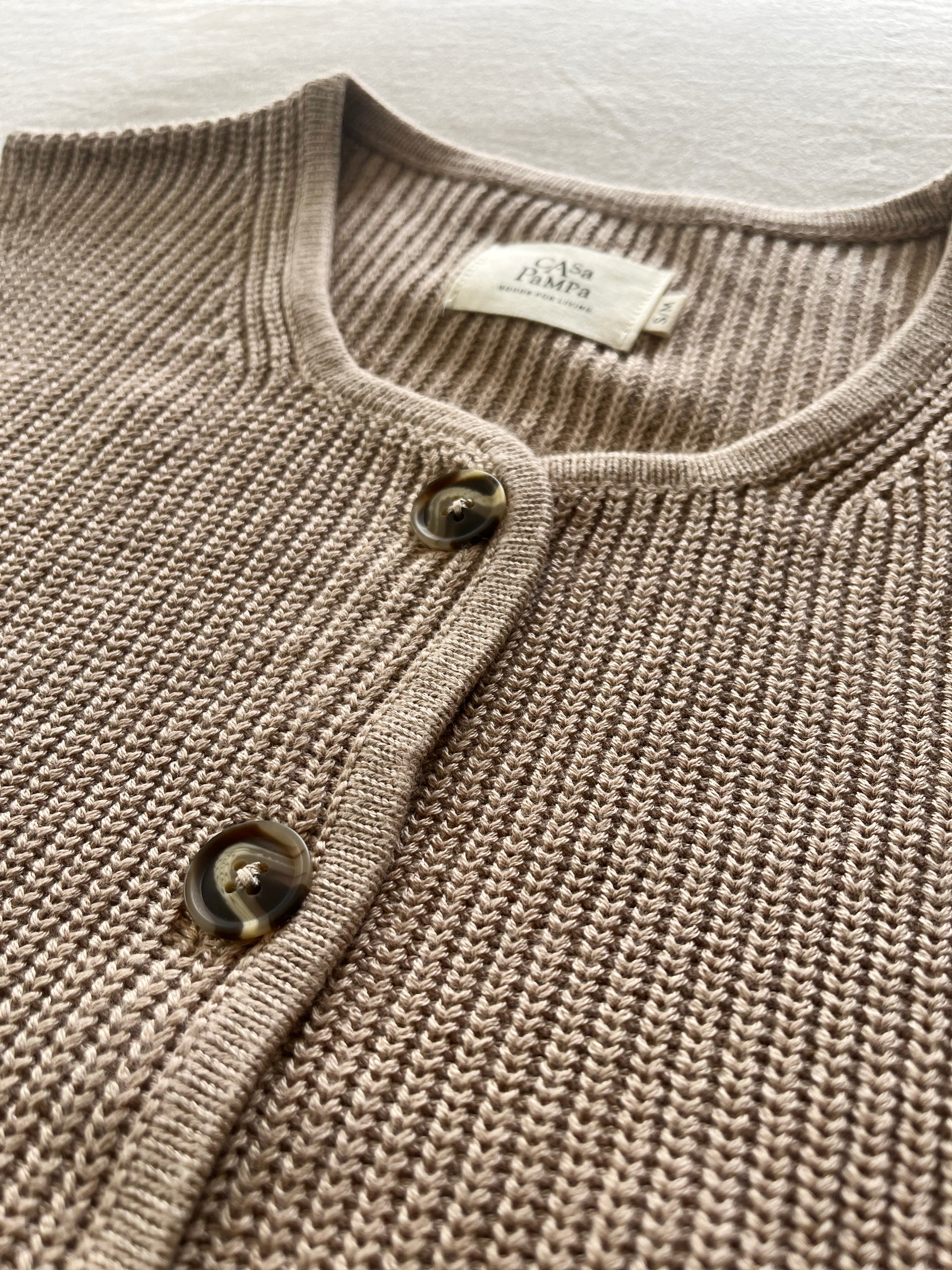 Gilet Marinha Beige