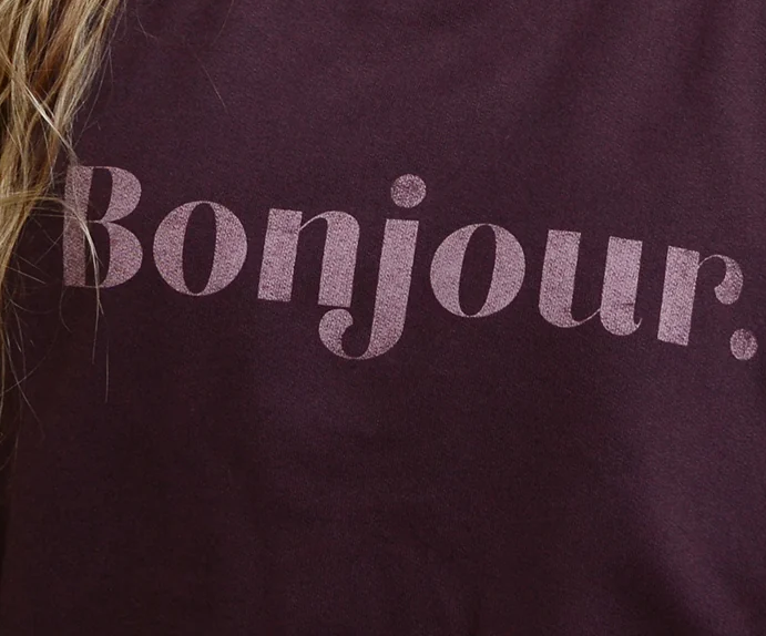 Polerón Bonjour Black Cherry