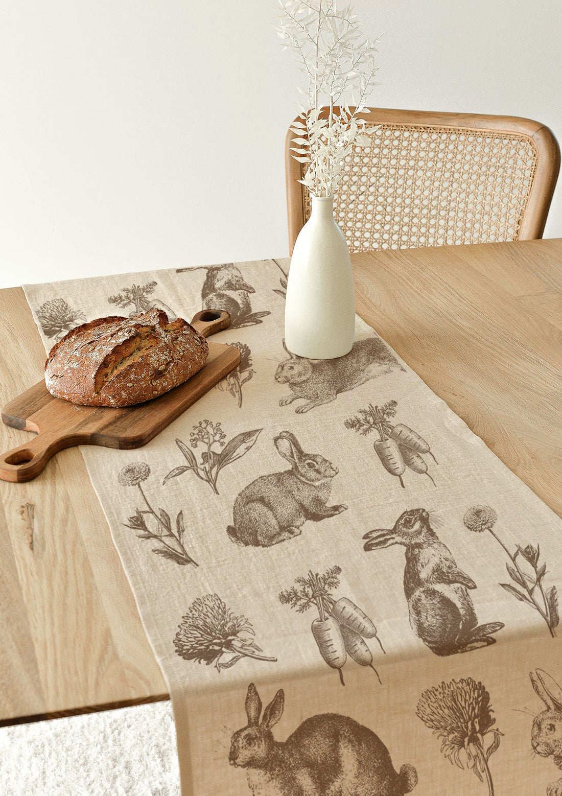 Camino de algodón Conejos