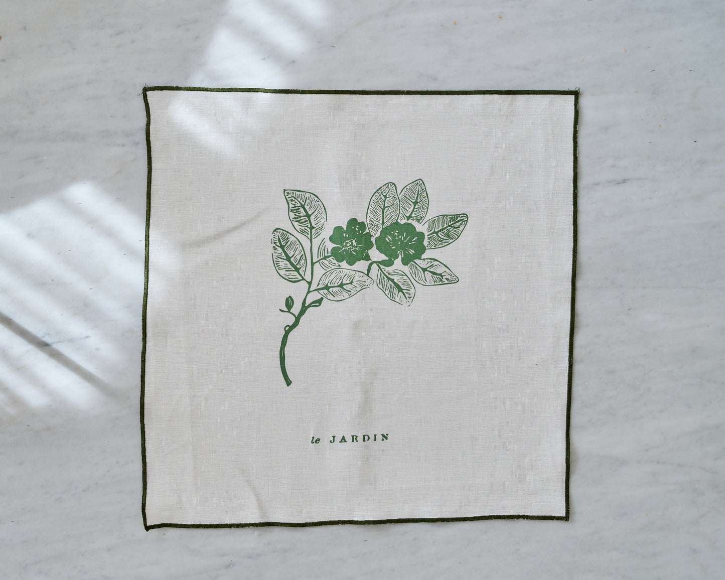 Pack Servilletas Lino Crudo El Jardín