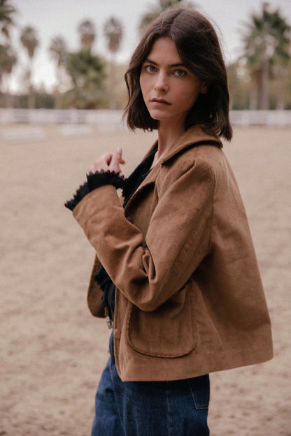 Chaqueta Eliana camel