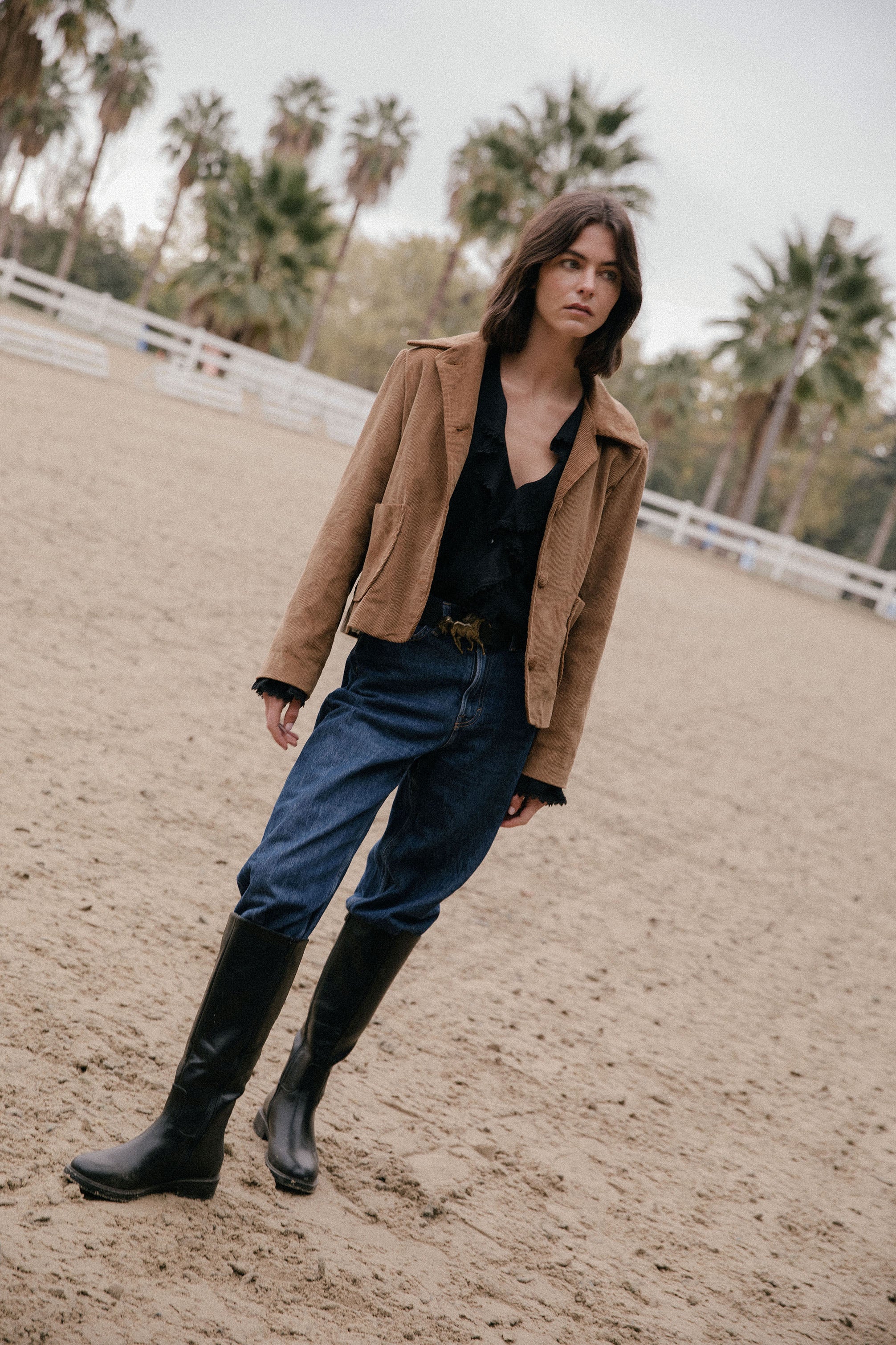 Chaqueta Eliana camel