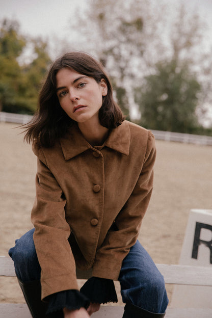Chaqueta Eliana camel
