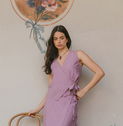 Top Mercedes Lavanda