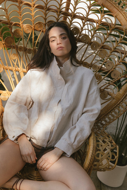 Bomber Brisa beige