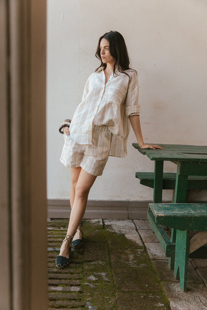 Camisa Tomasa natural