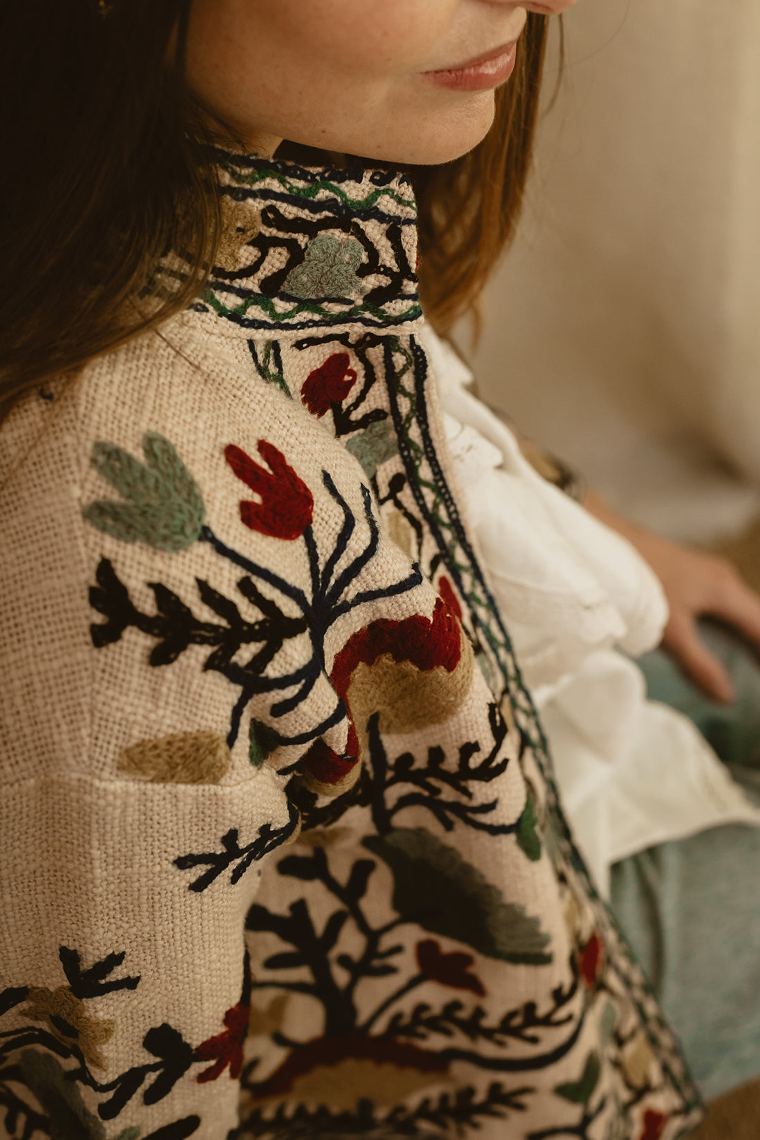 Chaqueta Suzani