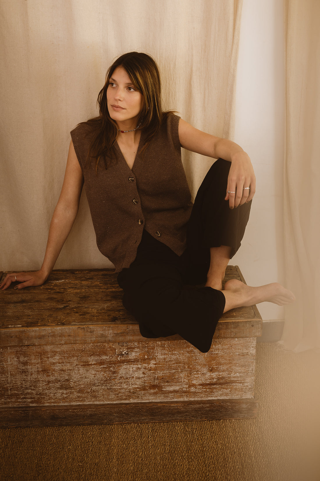 Chaleco Porto Visón