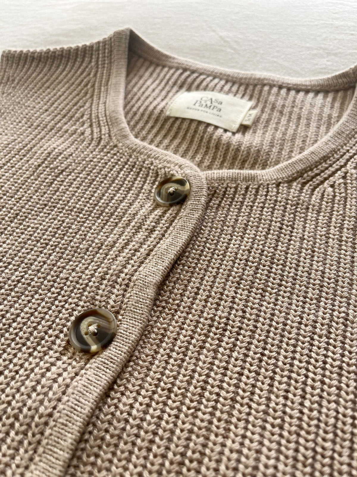 Gilet Marinha Beige