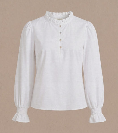 Blusa Malva Blanca