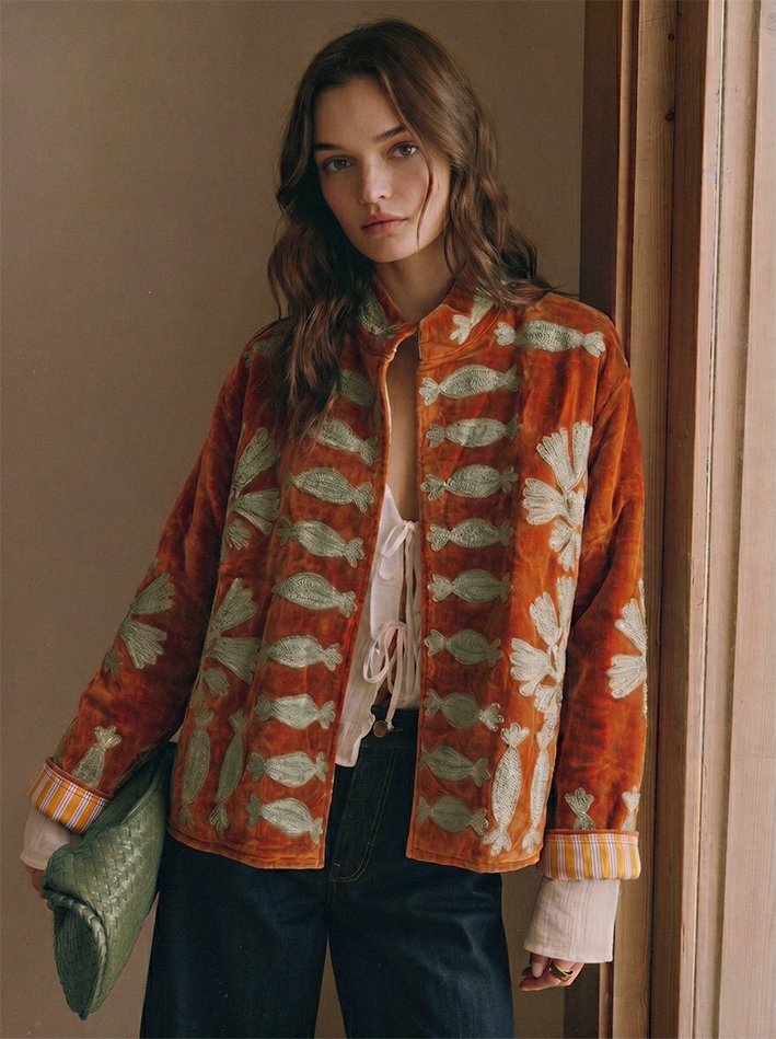 Chaqueta terciopelo Bruna