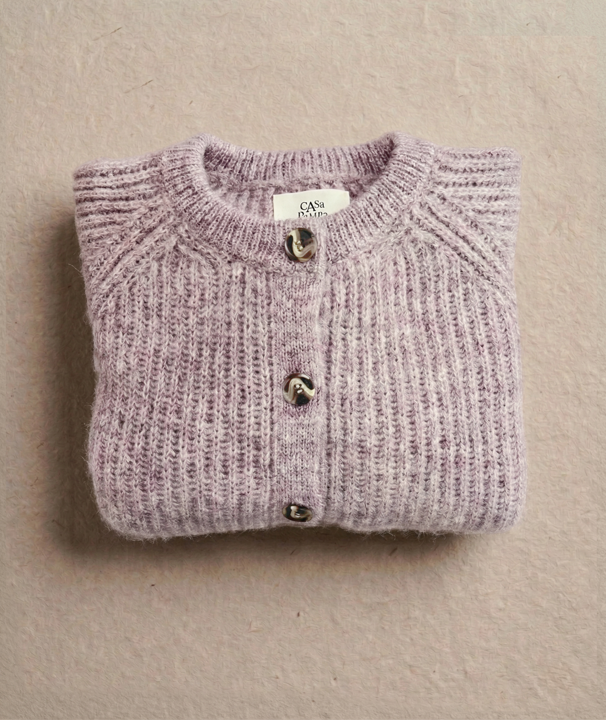 Chaleco Cardo rosado malva
