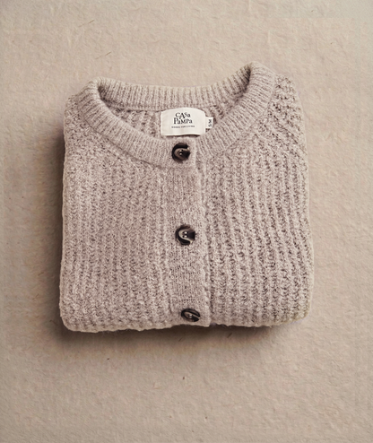 Chaleco Cardo beige