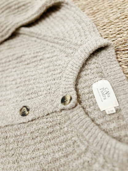 Chaleco Cardo beige