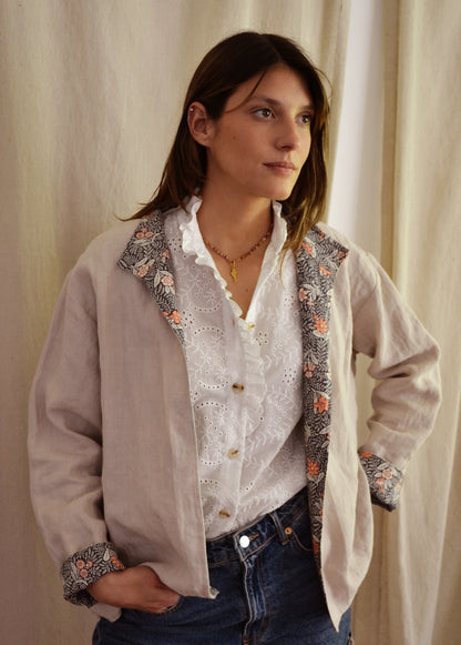 Chaqueta Ribeira Beige
