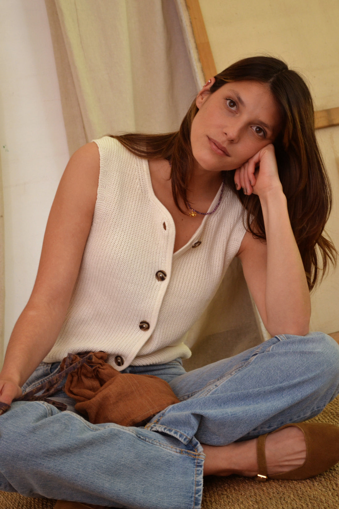 Gilet Marinha Blanco