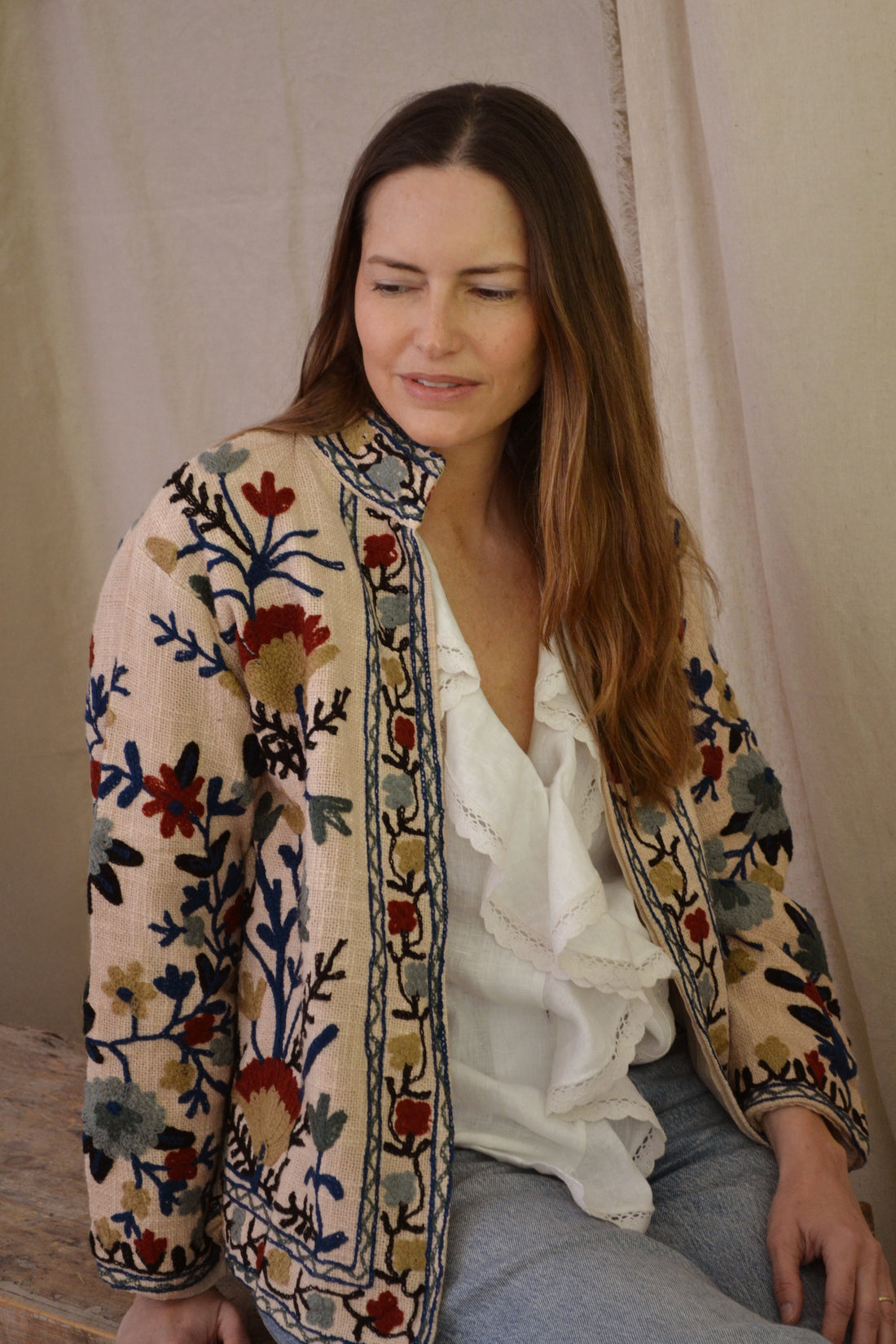 Chaqueta Suzani