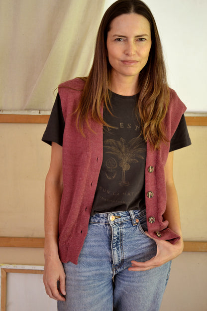 Chaleco Porto Guinda