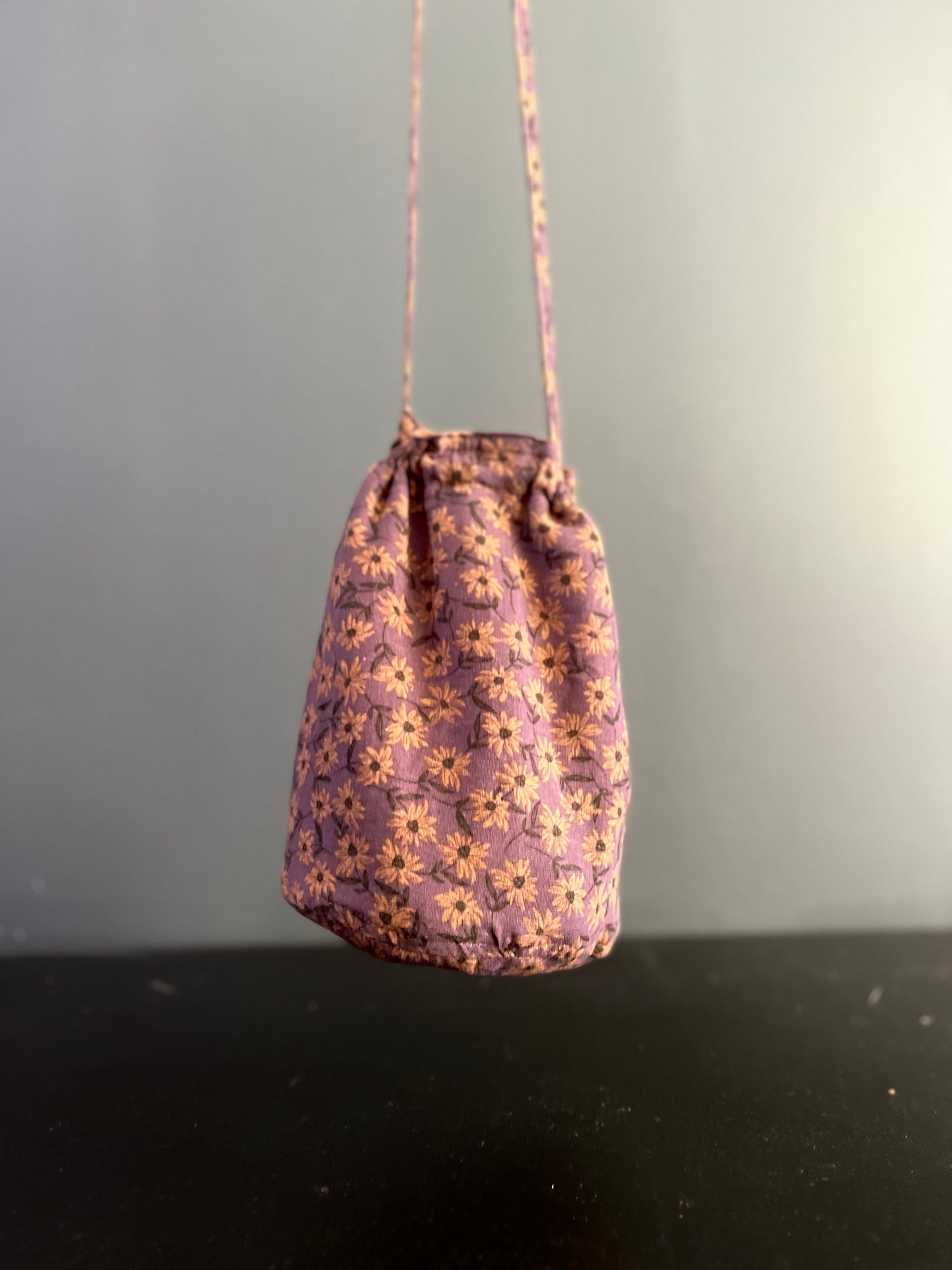 Cartera Lino Caramelo