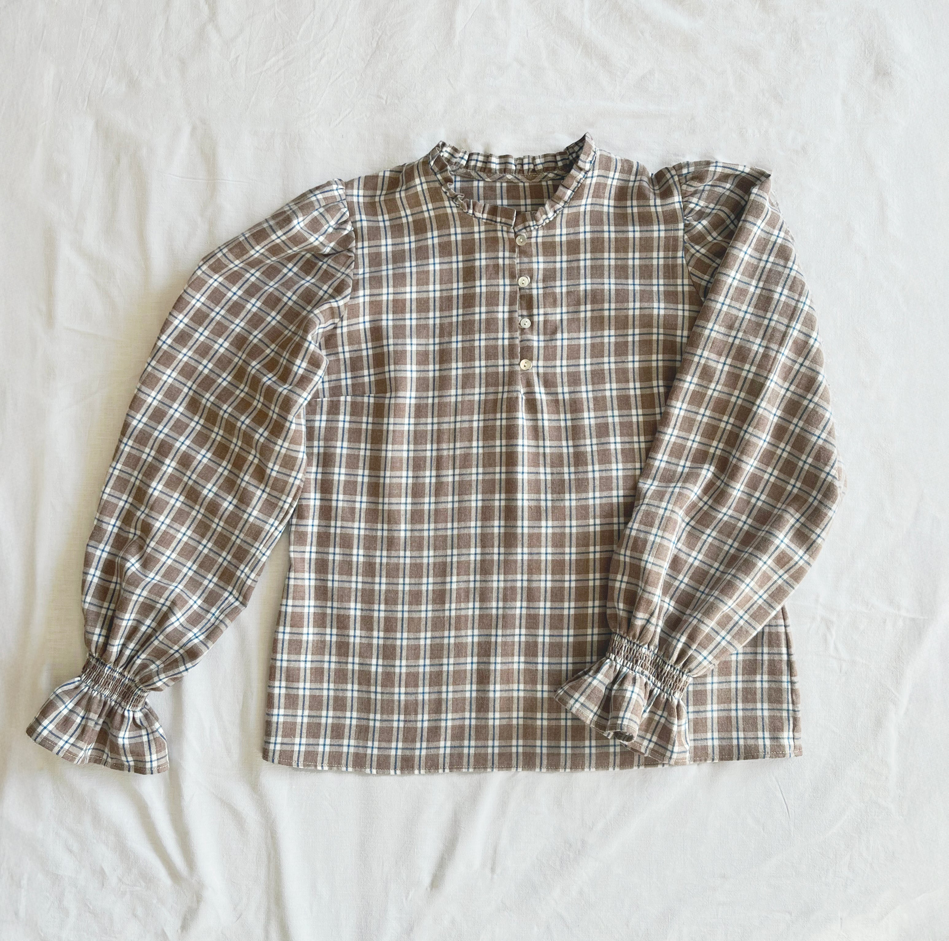Blusa Malva Escocés