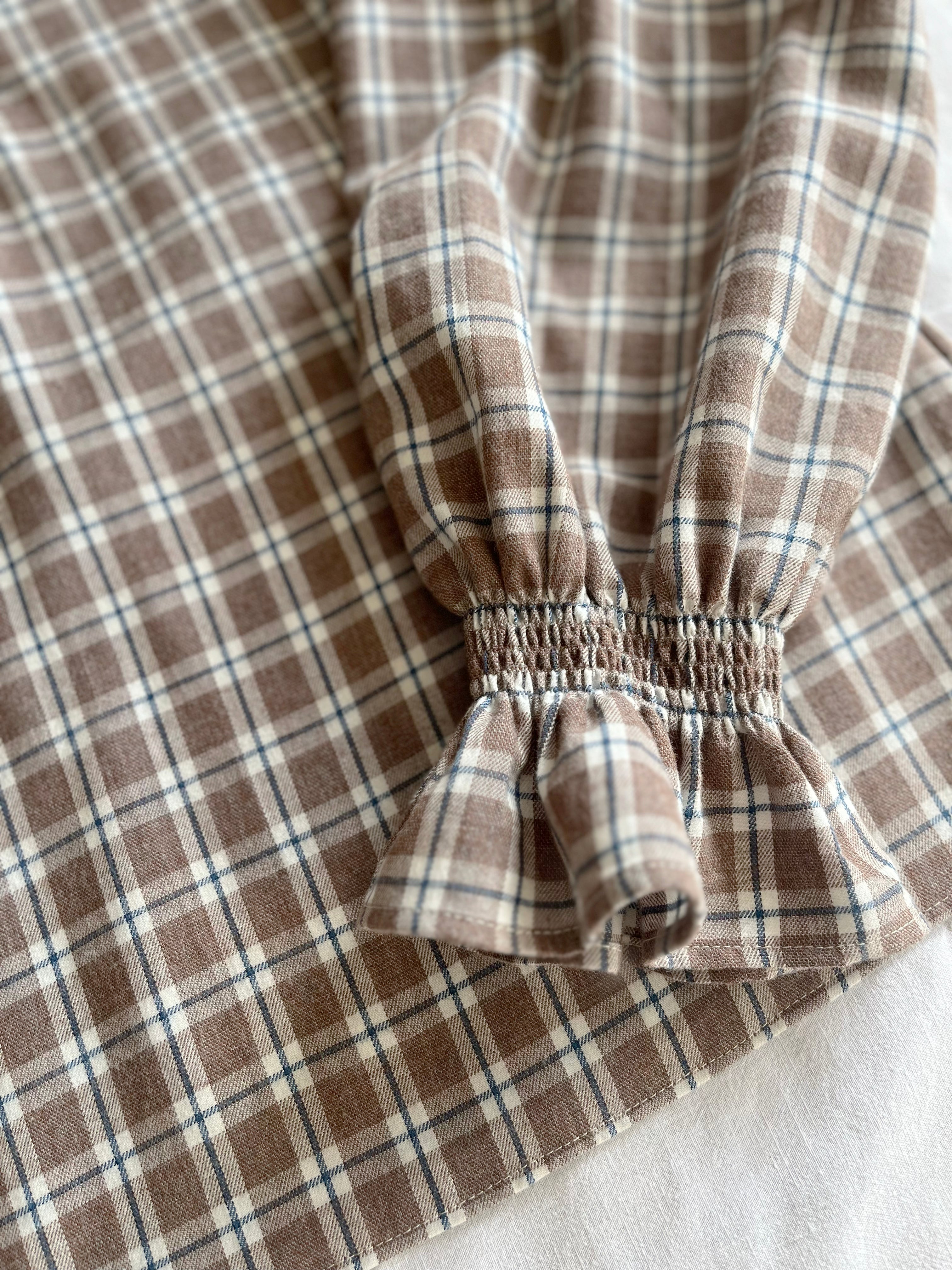 Blusa Malva Escocés