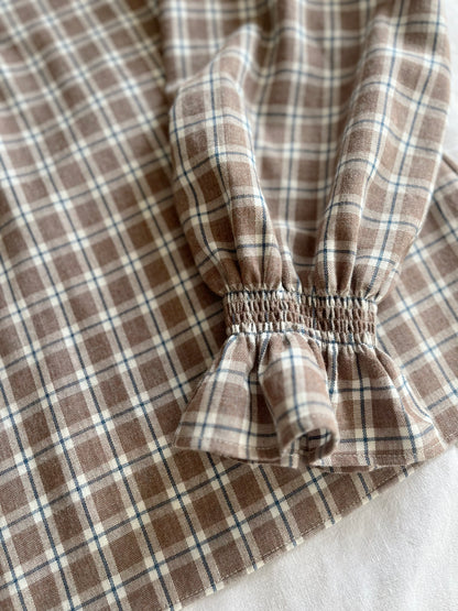 Blusa Malva Escocés