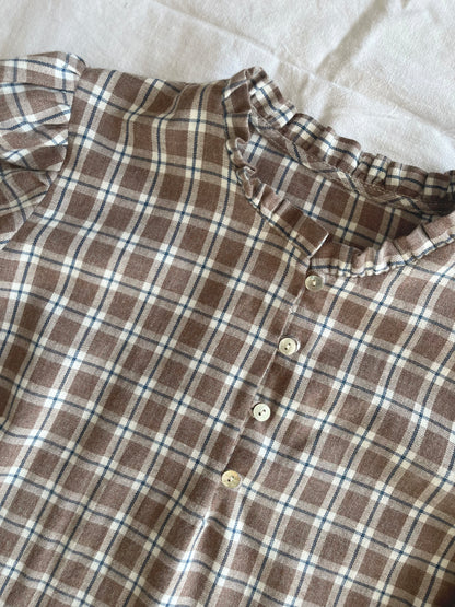 Blusa Malva Escocés