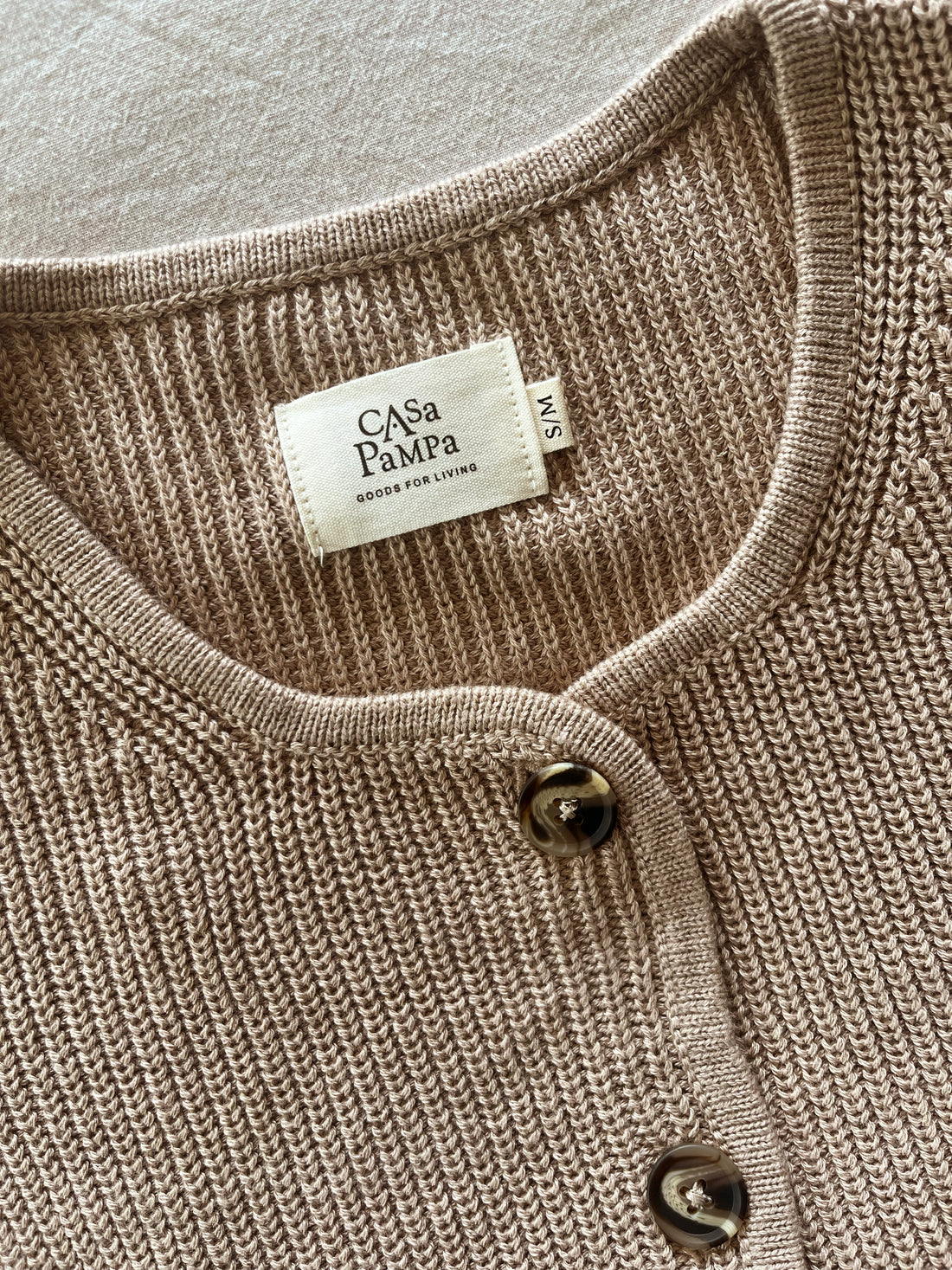 Gilet Marinha Beige