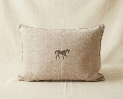 Funda de Lino Fuelle Beige 60 x 40