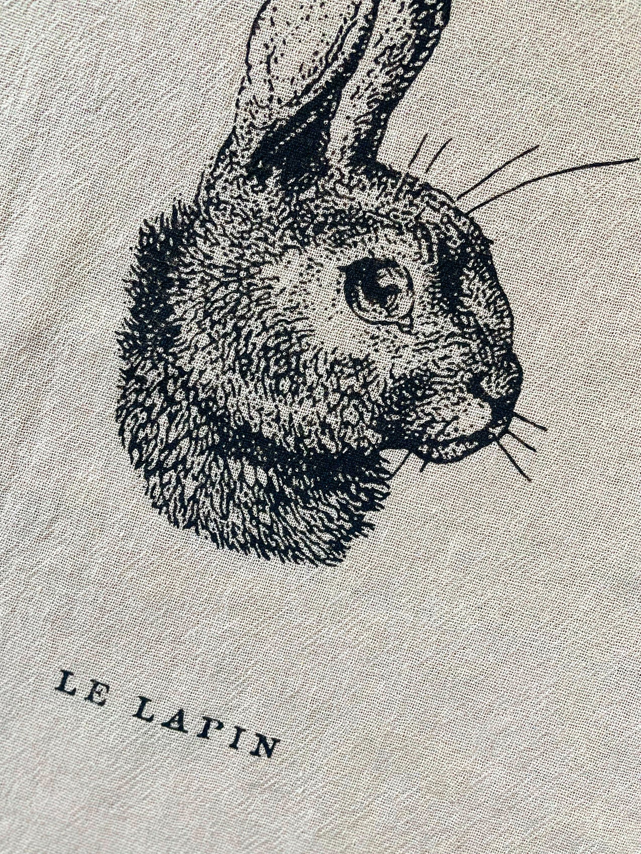 Paño de Algodón Conejo